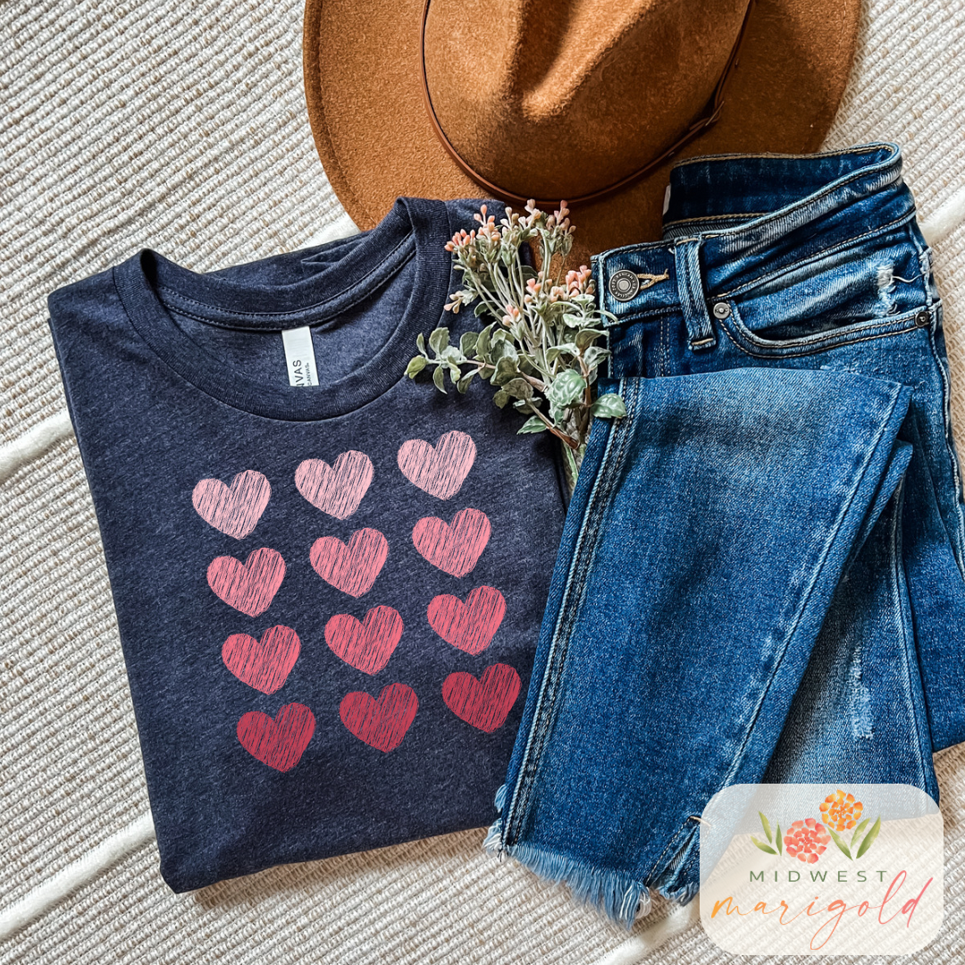 Hearts Tee