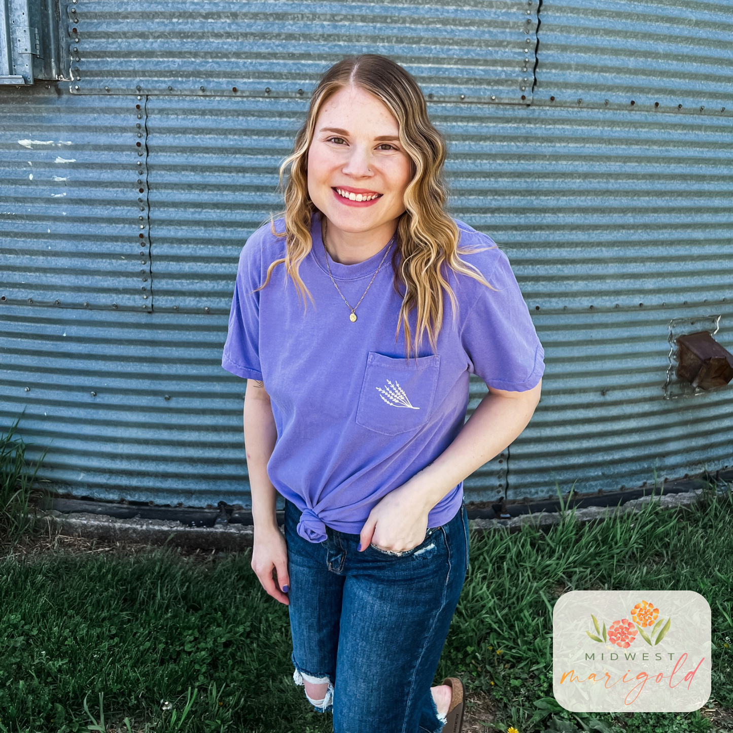 Farm Mama Pocket Tee