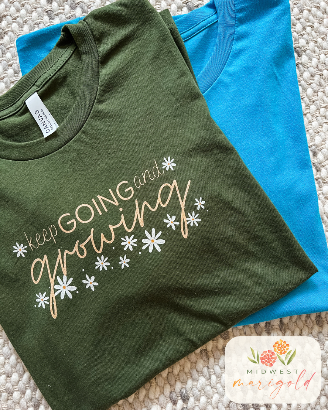 Keep Going & Growing Tee