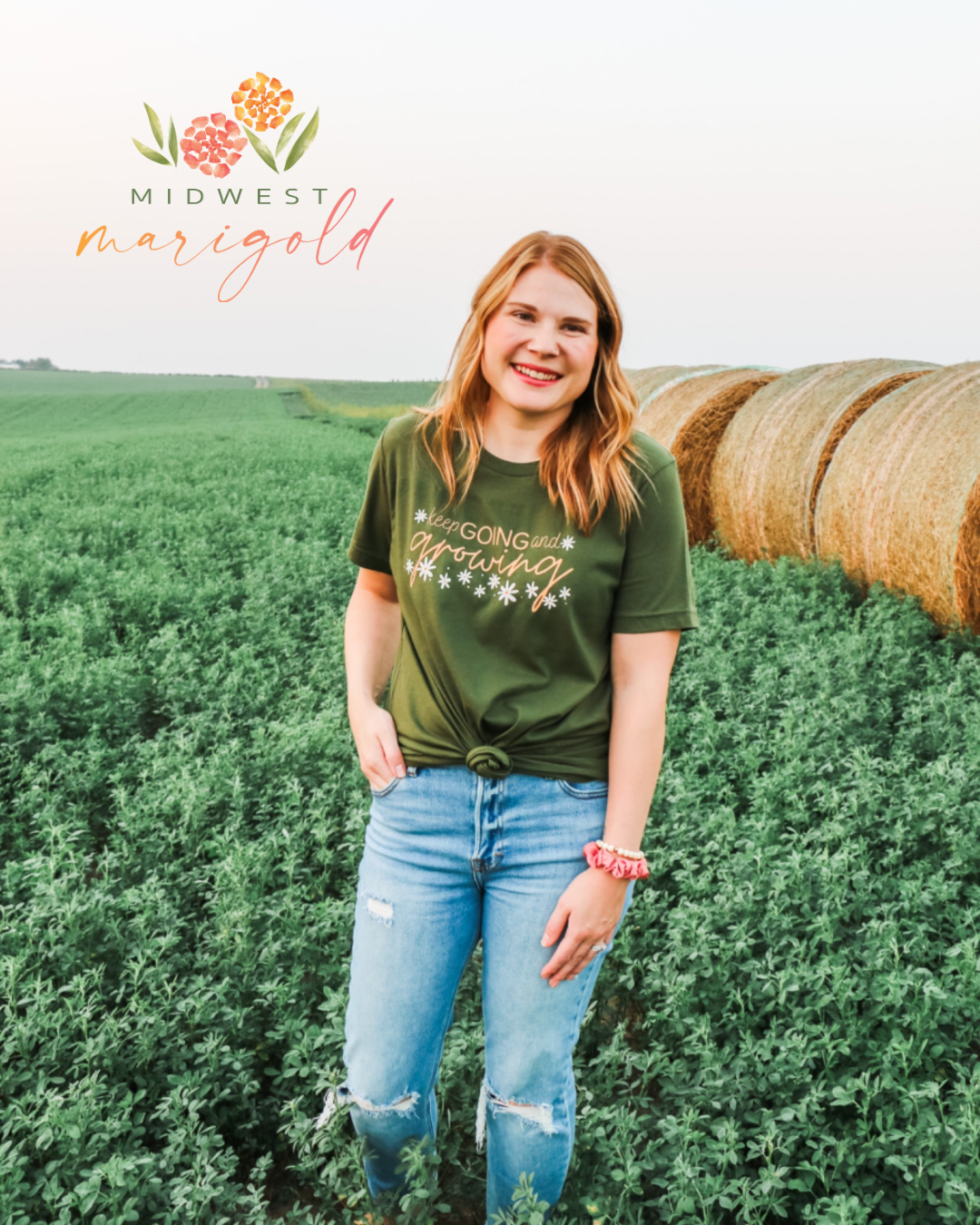Keep Going & Growing Tee