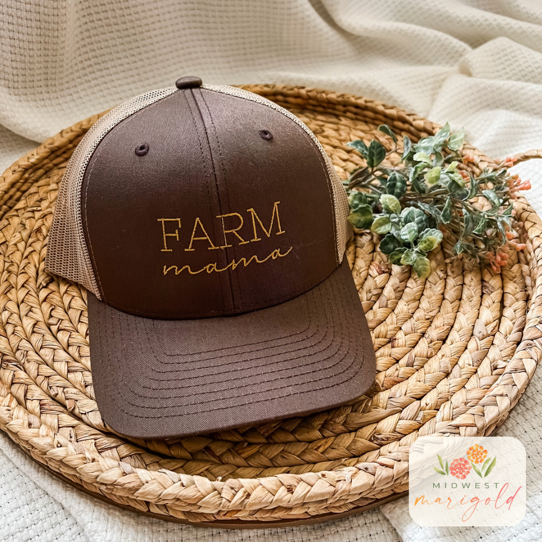 Farm Mama Trucker Cap