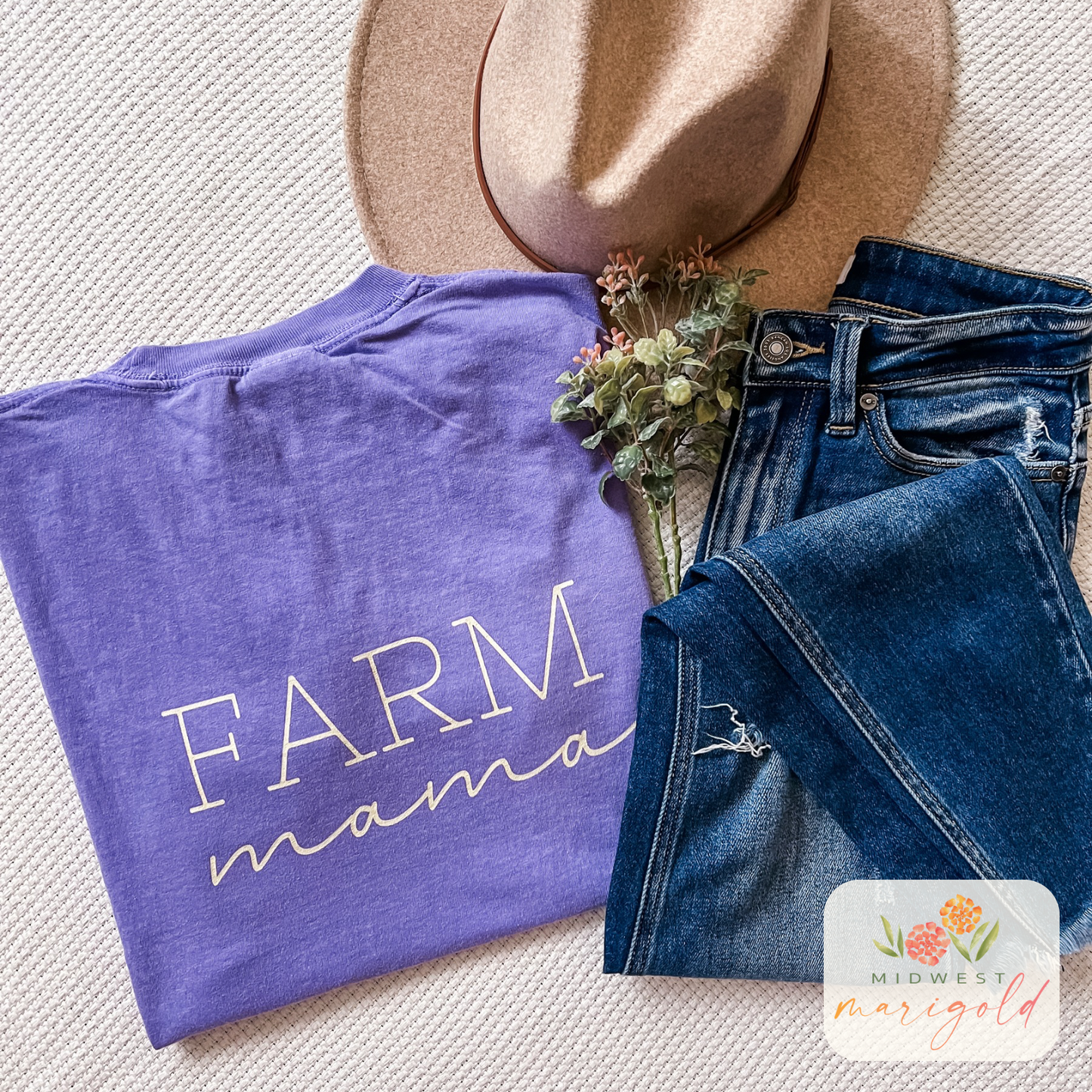 Farm Mama Pocket Tee