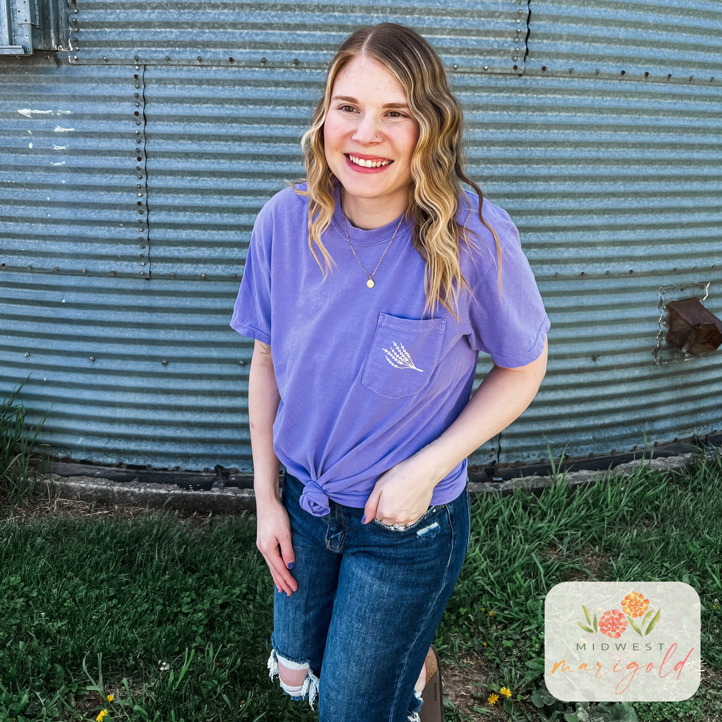 Farm Mama Pocket Tee