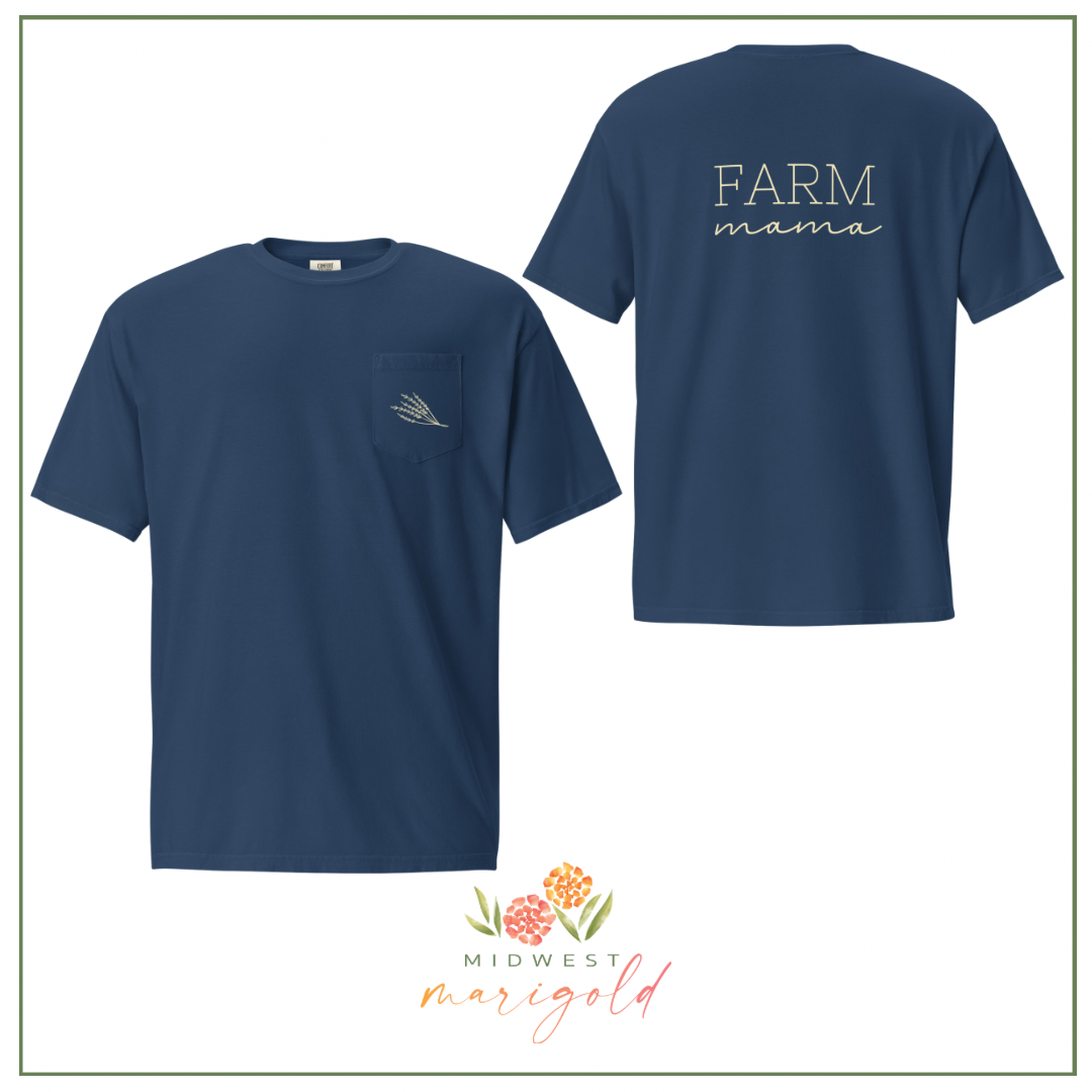 Farm Mama Pocket Tee