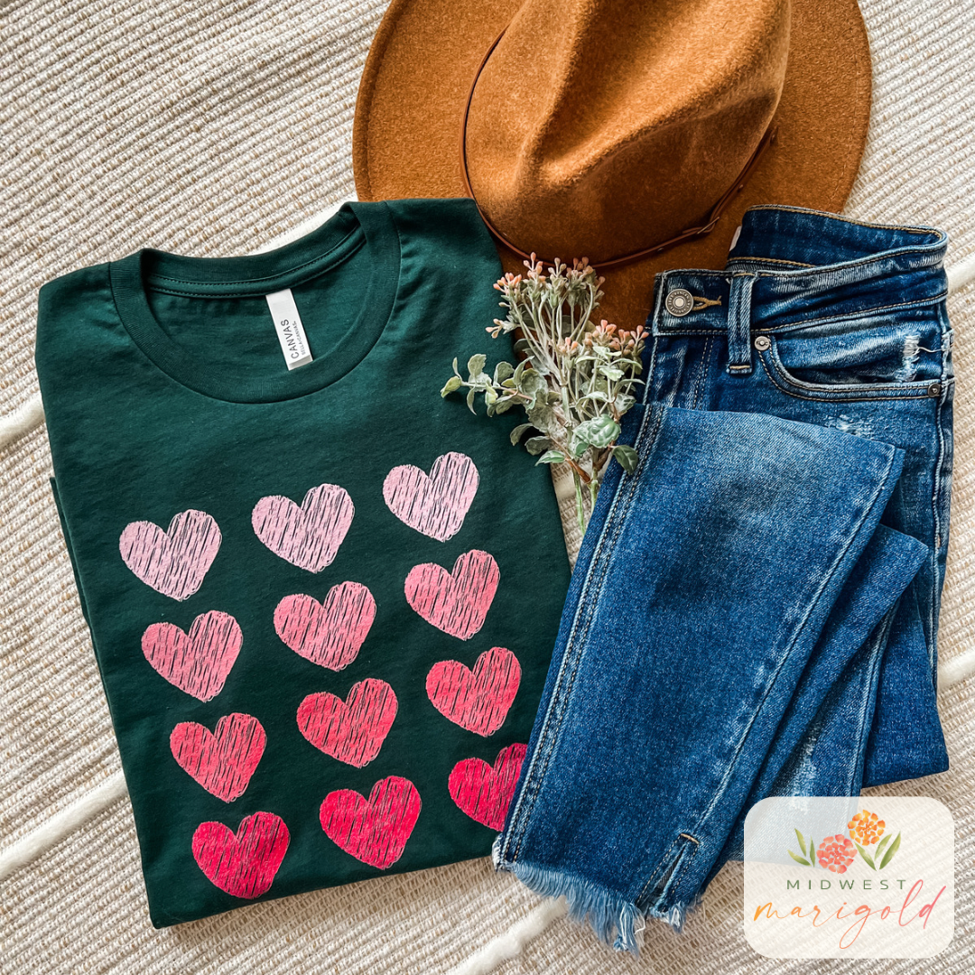 Hearts Tee