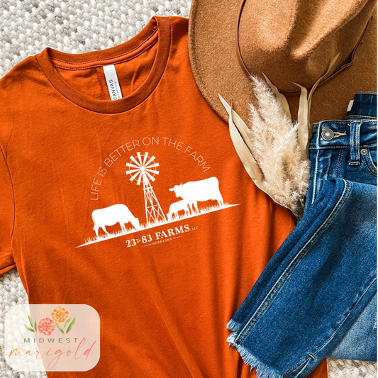 Life is Better on the Farm Tee