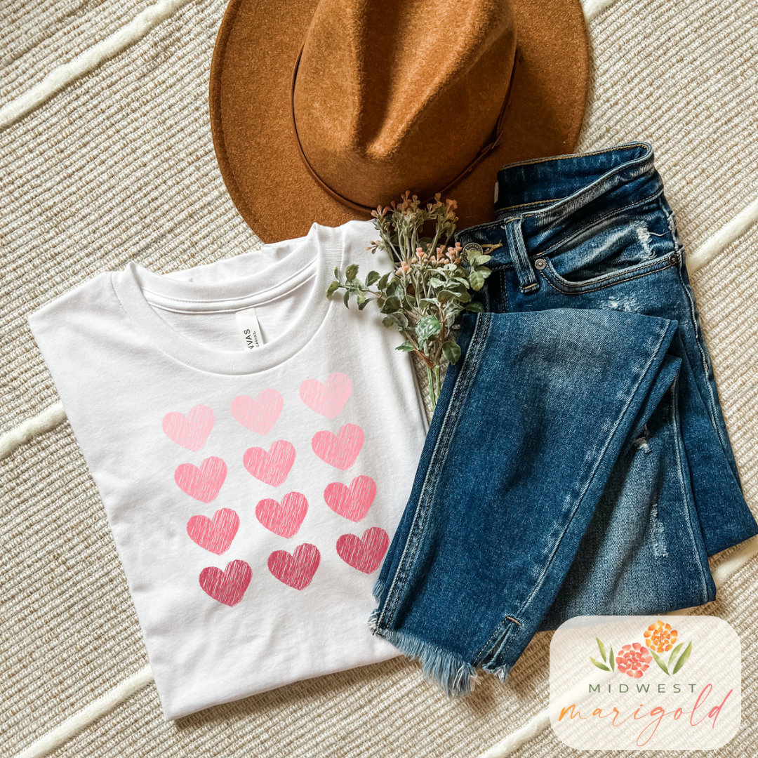 Hearts Tee