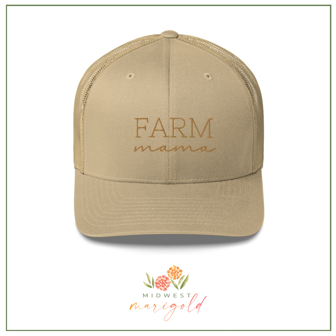 Farm Mama Trucker Cap