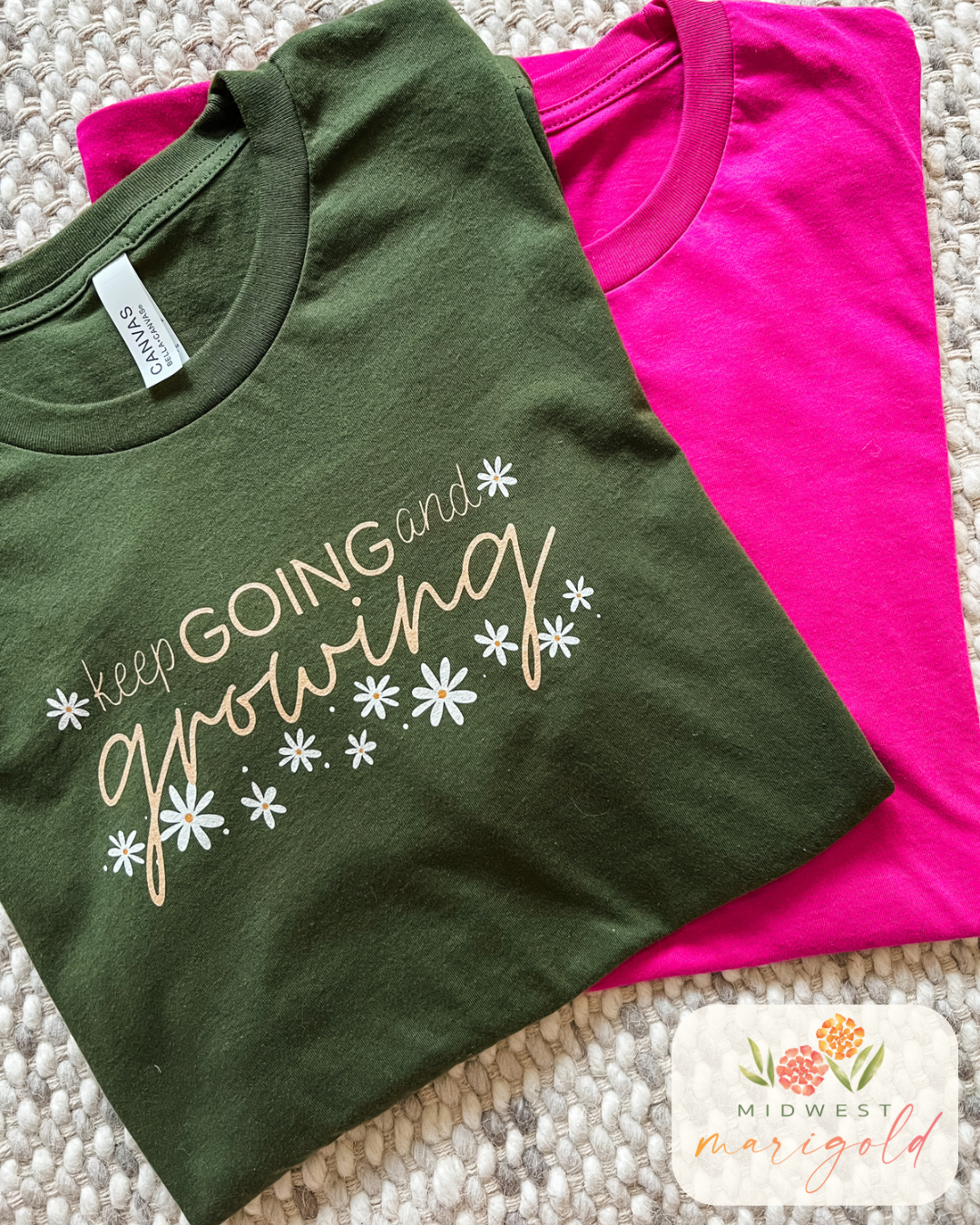 Keep Going & Growing Tee