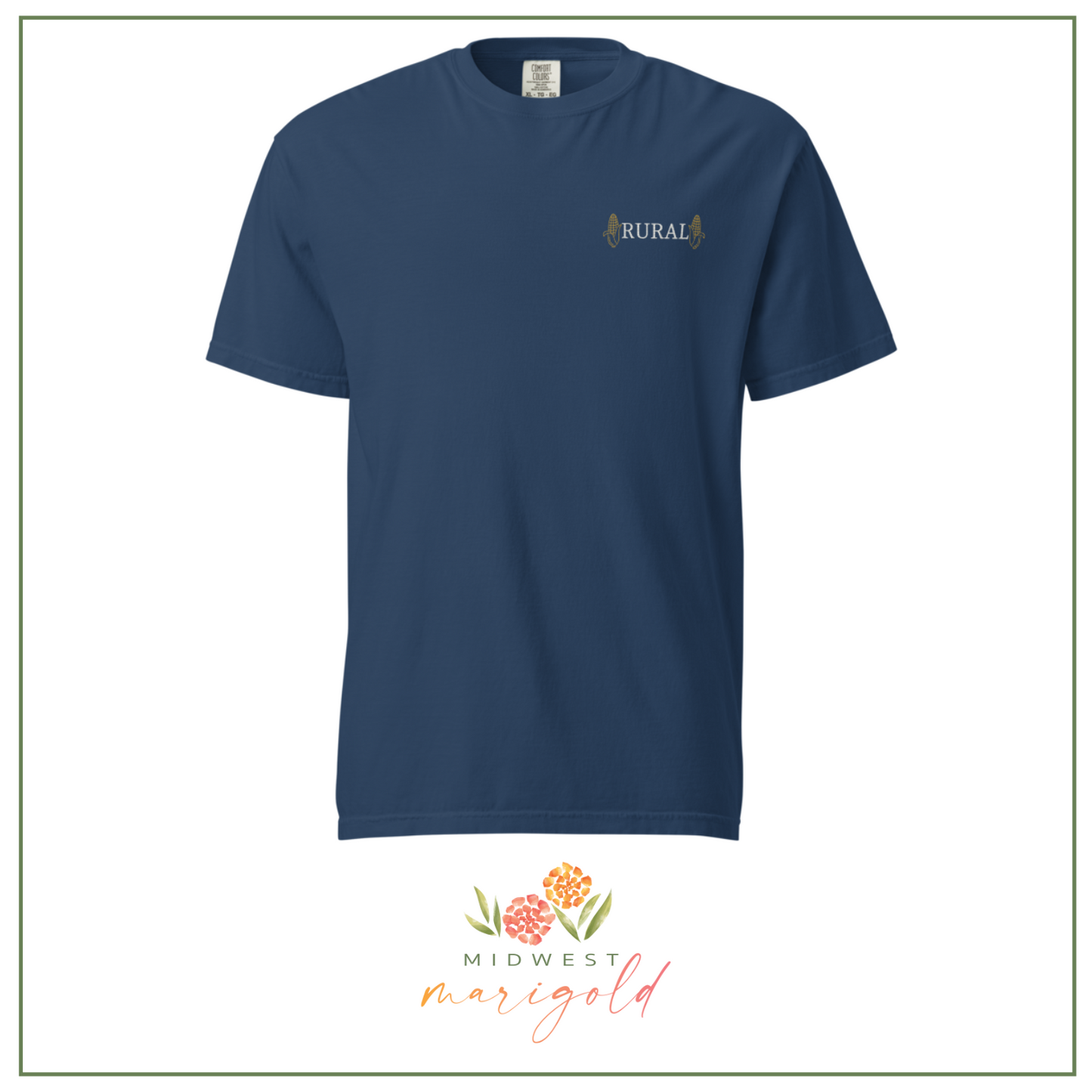 Rural Embroidered Tee