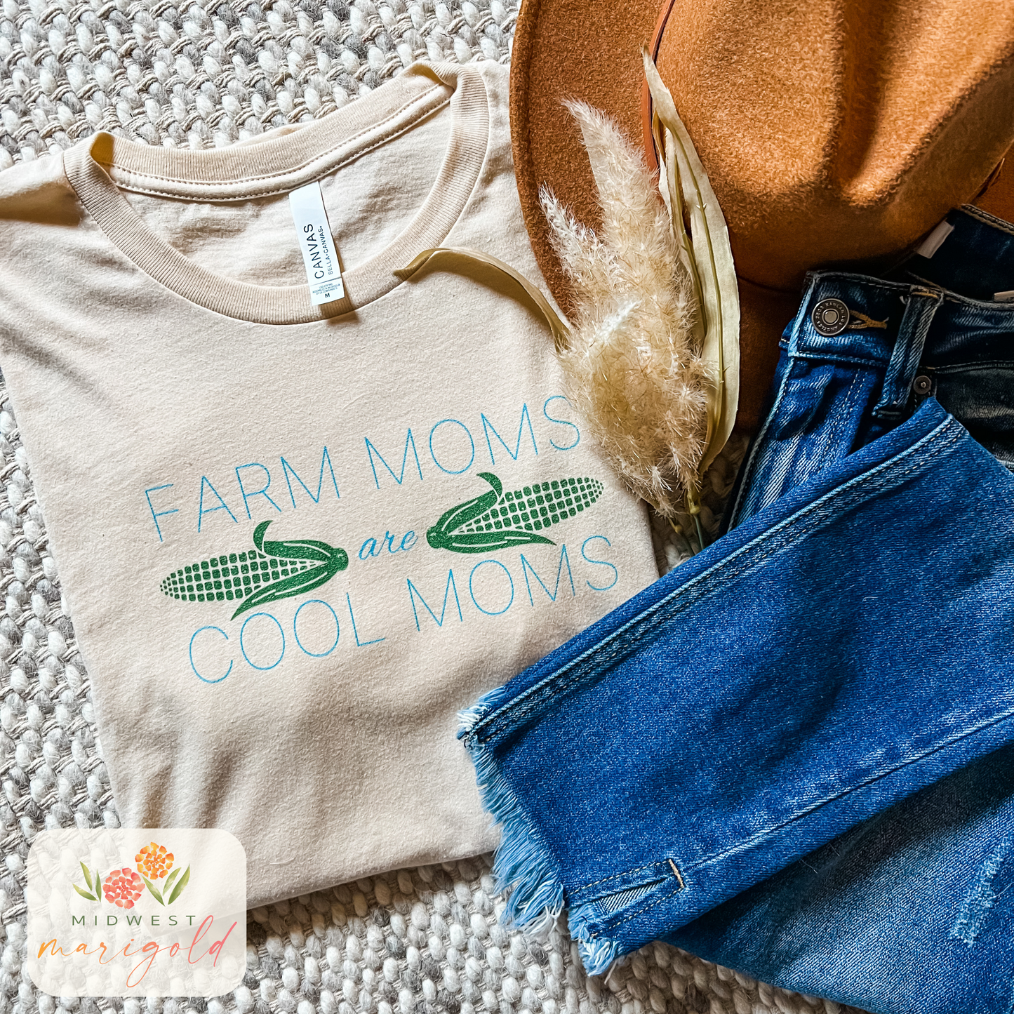 Farm Moms are Cool Moms Tee