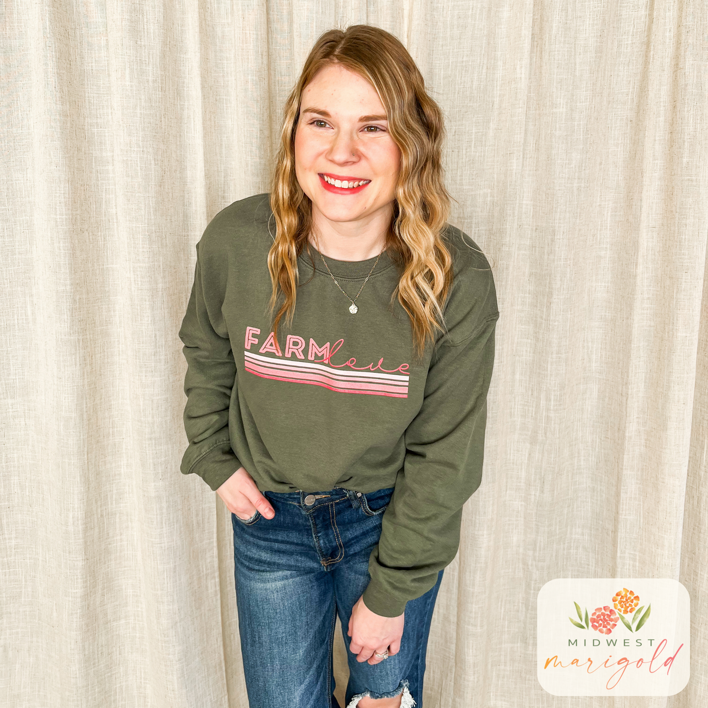 Farm Love Crewneck