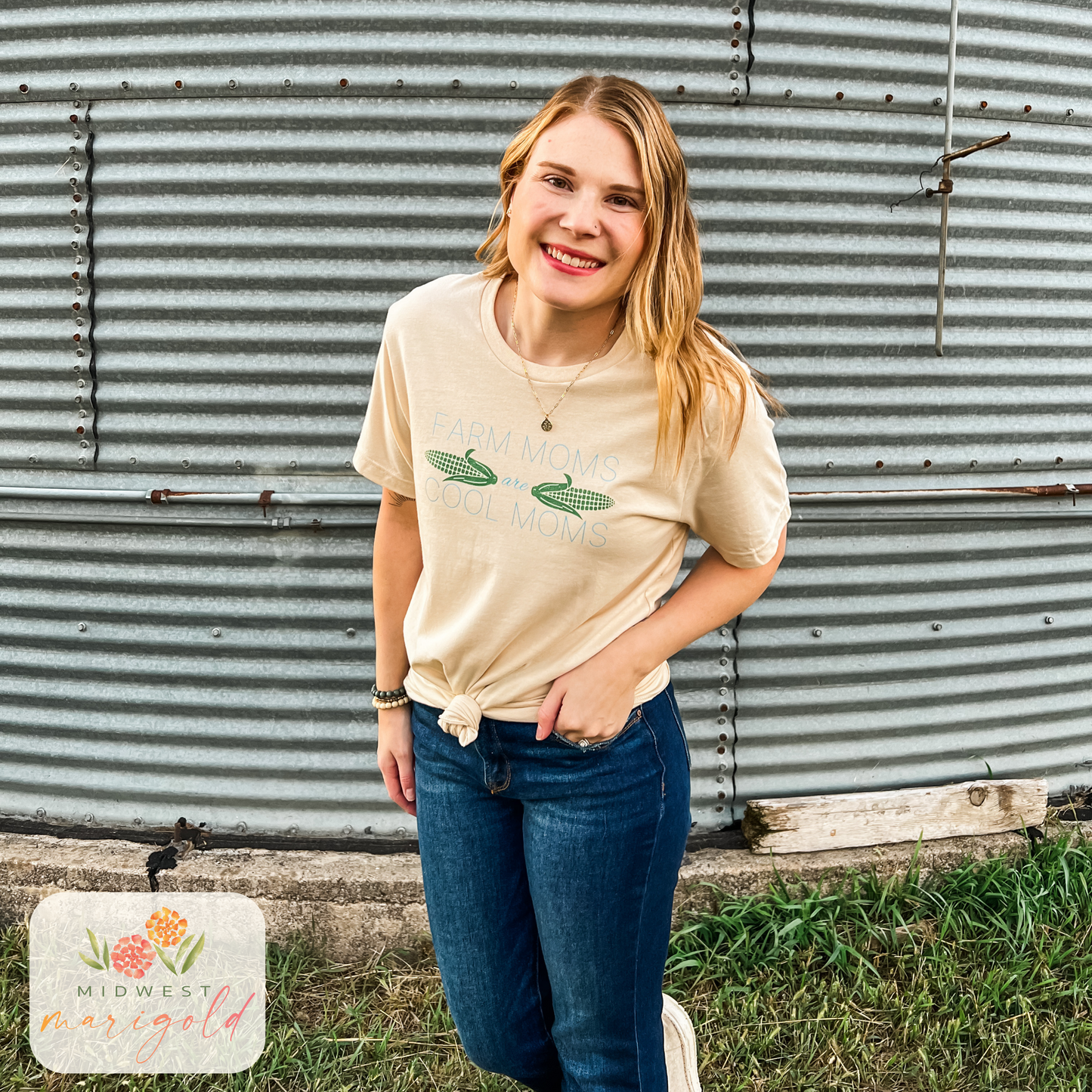 Farm Moms are Cool Moms Tee
