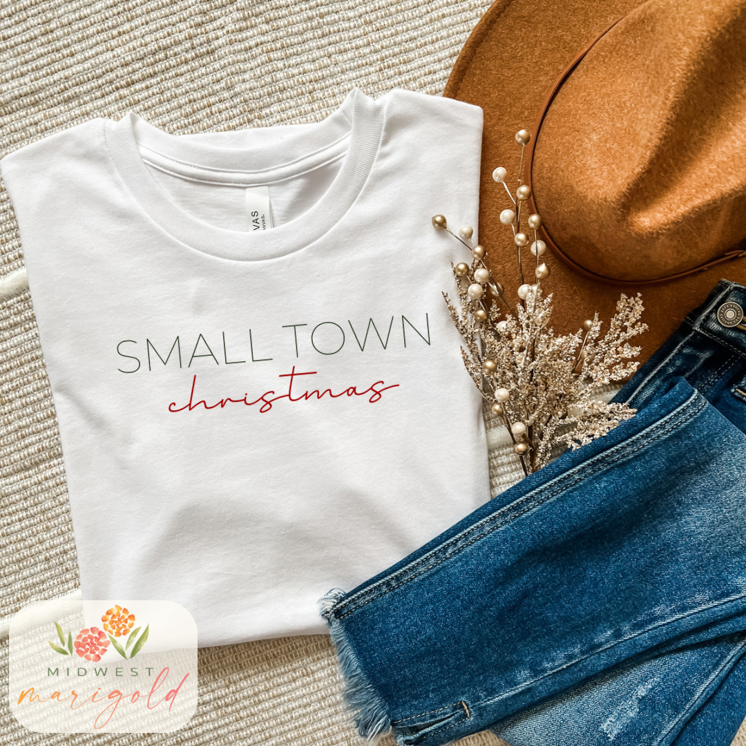 Small Town Christmas Tee