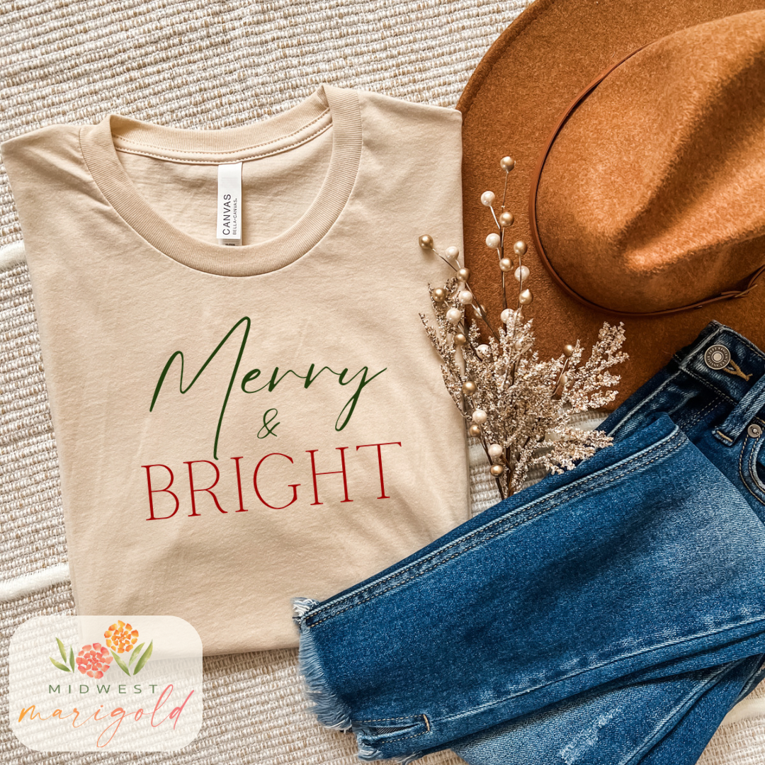 Merry & Bright Tee