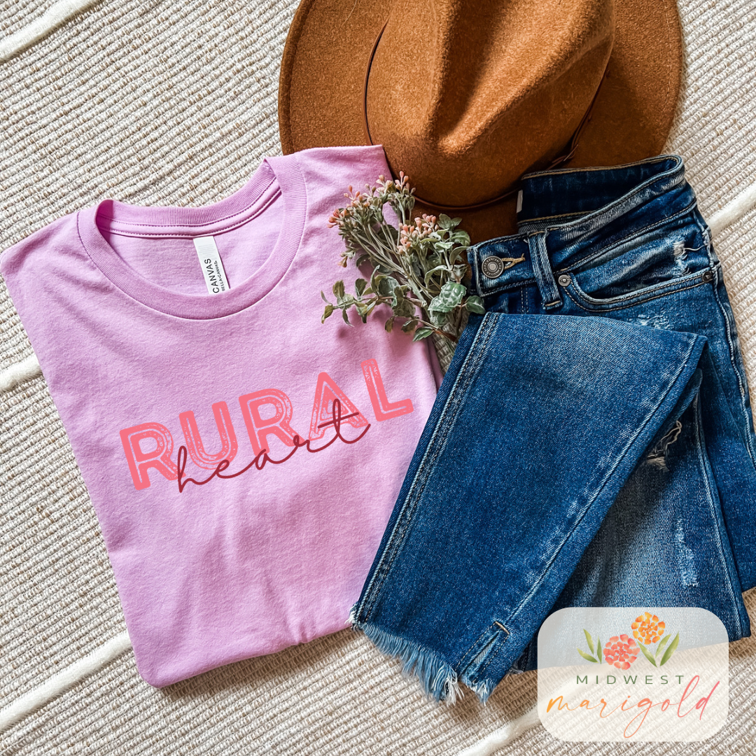 Rural Heart Tee