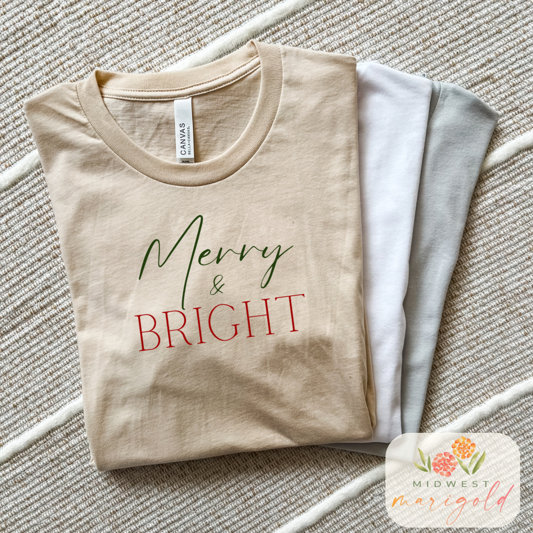 Merry & Bright Tee