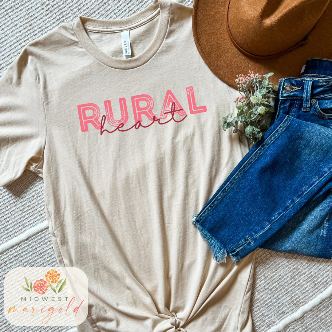 Rural Heart Tee