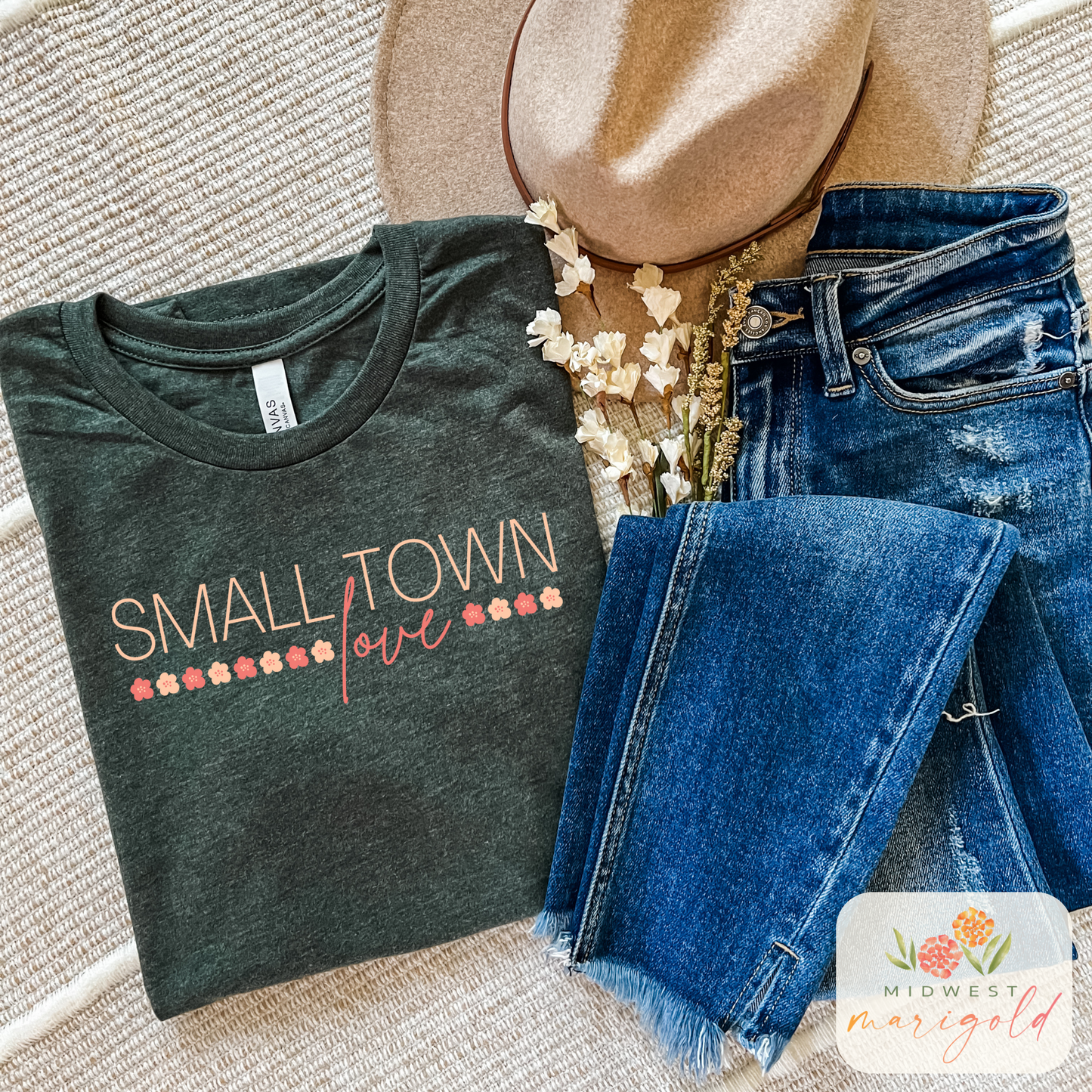 Small Town Love Tee