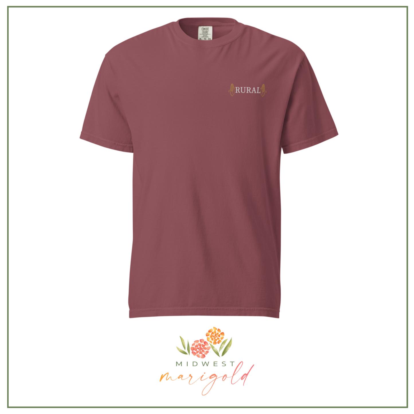 Rural Embroidered Tee