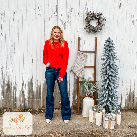 Merry Merry Merry Long Sleeve Tee