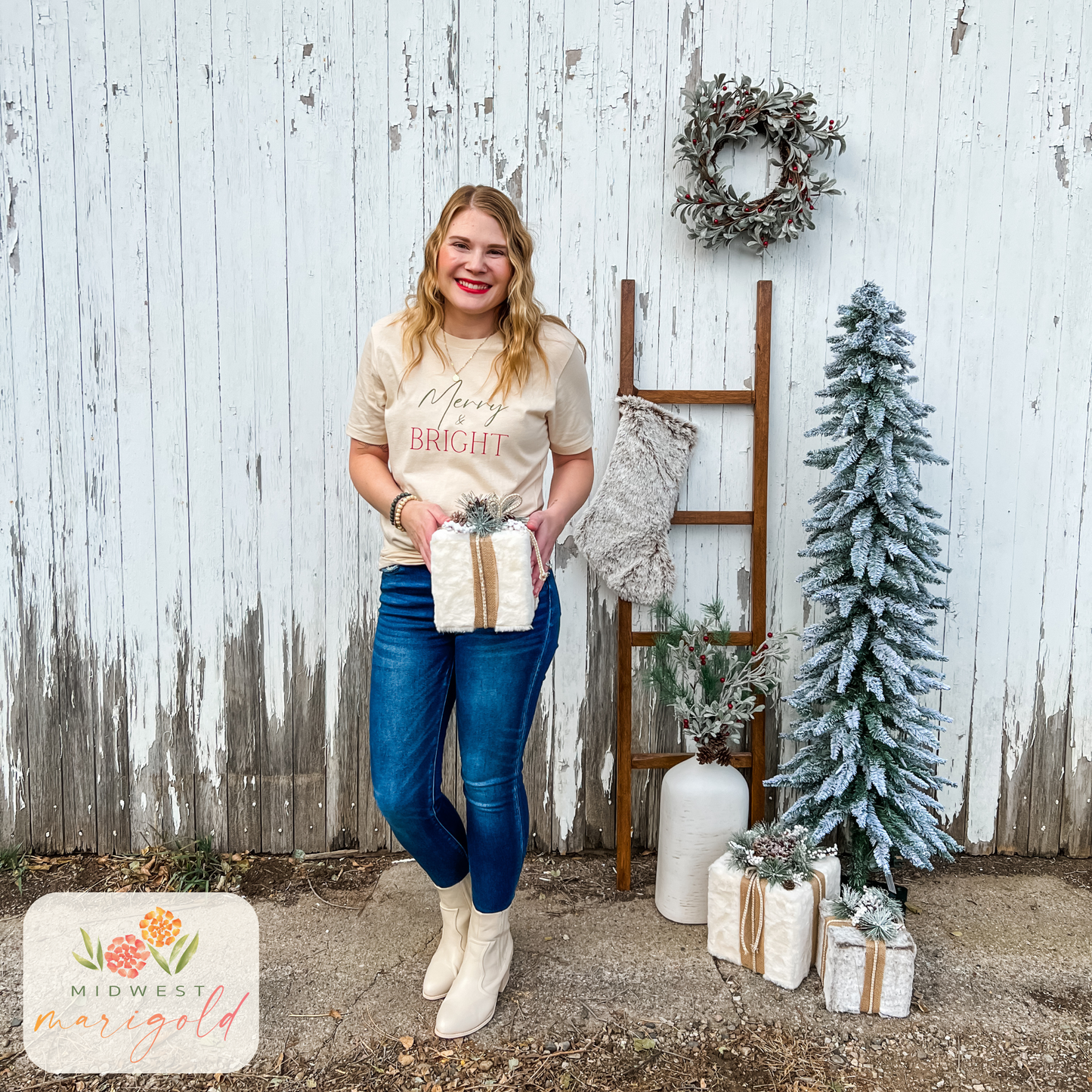 Merry & Bright Tee