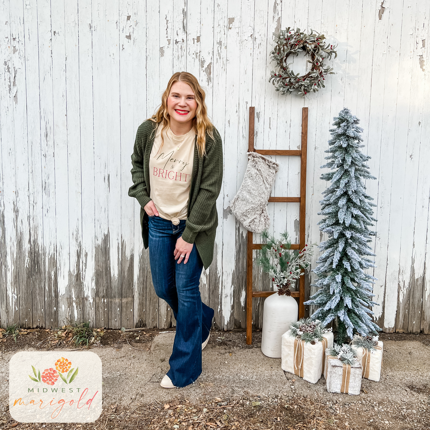 Merry & Bright Tee