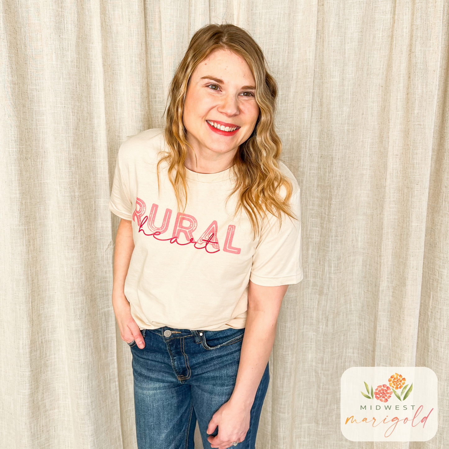 Rural Heart Tee